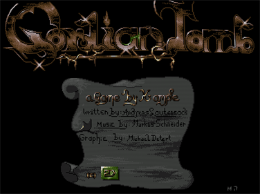 Gordian Tomb - Screenshot - Game Title Image