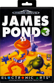 James Pond 3 - Box - Front - Reconstructed Image