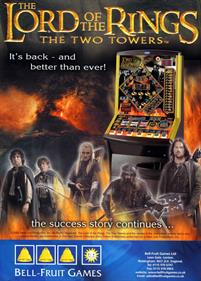 The Lord of the Rings: The Two Towers - Advertisement Flyer - Front Image