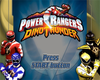 Power Rangers: Dino Thunder - Screenshot - Game Title Image