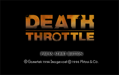 Death Throttle - Screenshot - Game Title Image