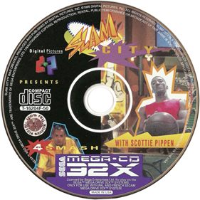 Slam City with Scottie Pippen - Disc Image
