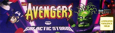 Avengers in Galactic Storm - Arcade - Marquee Image