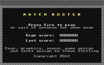 Match Buster - Screenshot - Game Title Image