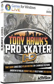 Tony Hawk's Pro Skater HD - Box - 3D Image