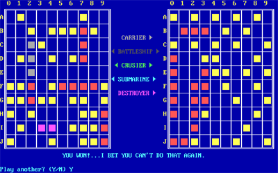 Battleship (1986) - Screenshot - Gameplay Image