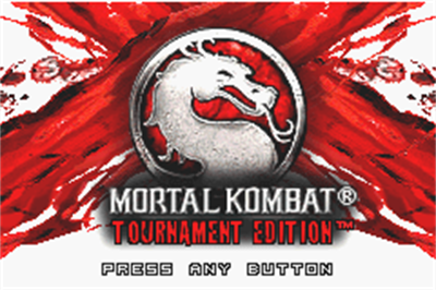 Mortal Kombat: Tournament Edition - Screenshot - Game Title Image