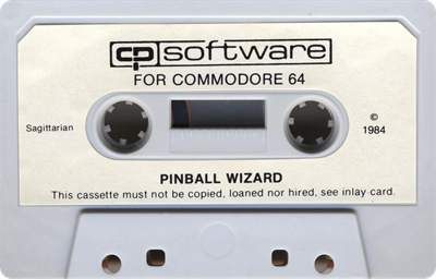Pinball Wizard (CP Software) - Cart - Front Image