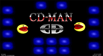 CD-Man - Screenshot - Game Title Image