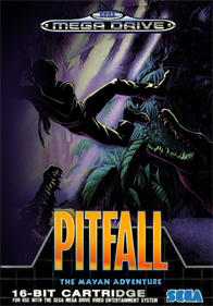 Pitfall: The Mayan Adventure - Fanart - Box - Front Image