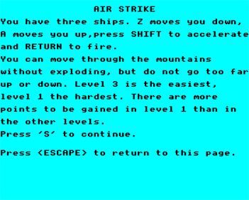 Air Strike! - Screenshot - Game Title Image