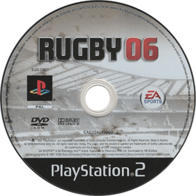 Rugby 06 - Disc Image