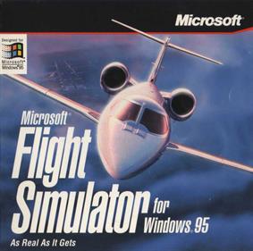 Microsoft Flight Simulator for Windows 95 - Box - Front Image