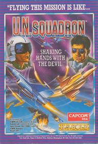 U.N. Squadron - Advertisement Flyer - Front Image