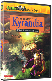 The Legend of Kyrandia: Book 3: Malcolm's Revenge - Box - 3D Image