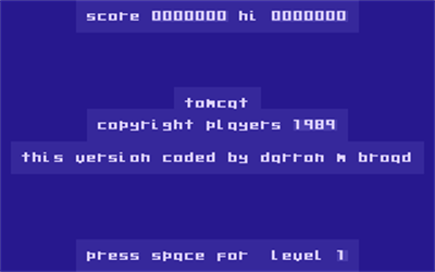 Tomcat - Screenshot - Game Title Image