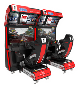 Sega World Drivers Championship - Arcade - Cabinet Image