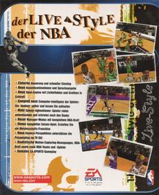 NBA Live 99 - Box - Back Image