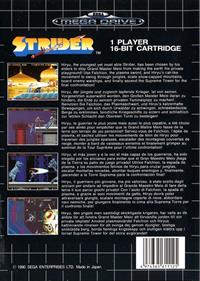 Strider - Box - Back Image