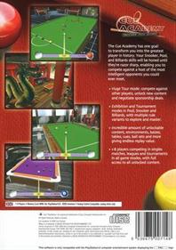 Cue Academy: Snooker, Pool, Billiards - Box - Back Image