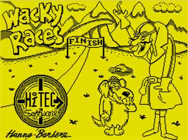 Wacky Races  - Screenshot - Game Title Image