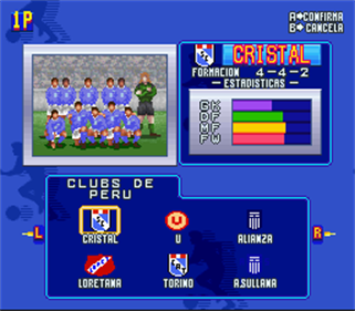 Futbol Peruano 97 - Screenshot - Game Select Image