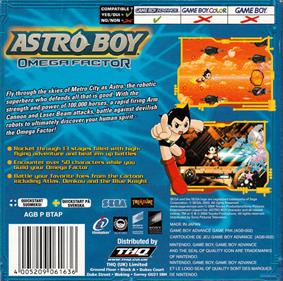 Astro Boy: Omega Factor - Box - Back Image