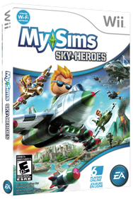 MySims Sky Heroes - Box - 3D Image