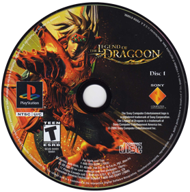 The Legend of Dragoon - Disc Image