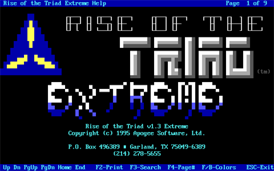 Extreme Rise of the Triad - Screenshot - Game Title Image