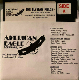The Elysian Fields - Disc Image