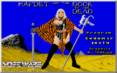 Mafdet and the Book of the Dead - Screenshot - Game Title Image