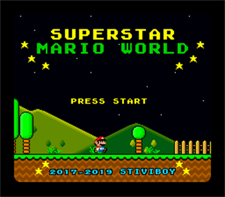Superstar Mario World - Screenshot - Game Title Image