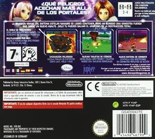 Spectrobes: Beyond the Portals - Box - Back Image
