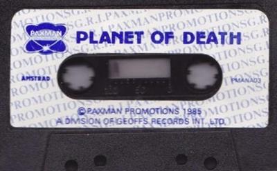 Planet of Death - Cart - Front Image