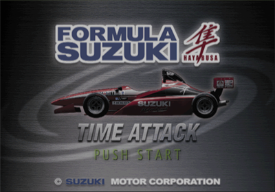 Formula Suzuki Hayabusa Time Attack - Screenshot - Game Title Image