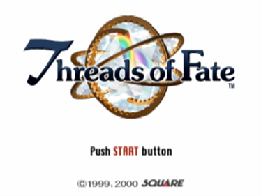 Threads of Fate - Screenshot - Game Title Image
