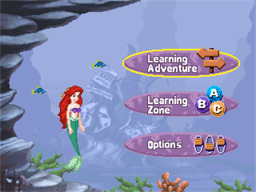 Disney's The Little Mermaid: Ariel's Majestic Journey - Screenshot - Game Select Image