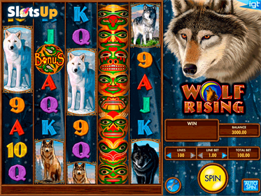 IGT Slots: 100 Wolves - Screenshot - Gameplay Image