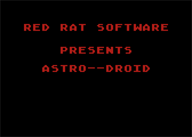 Astro-Droid - Screenshot - Game Title Image