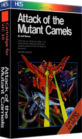 Attack of the Mutant Camels - Box - 3D Image
