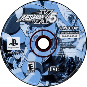 Mega Man X5 - Disc