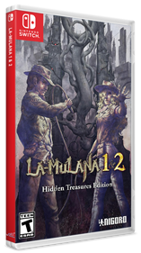 La-Mulana 1 & 2: Hidden Treasures Edition - Box - 3D Image
