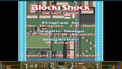 Block Shock: The Last Chance - Screenshot - Game Title Image
