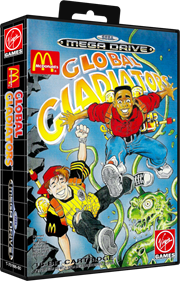 Mick & Mack as the Global Gladiators - Box - 3D Image