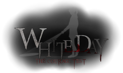 White Day VR: The Courage Test - Clear Logo Image
