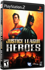 Justice League Heroes - Box - 3D Image