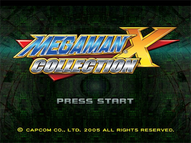 Mega Man X Collection - Screenshot - Game Title Image