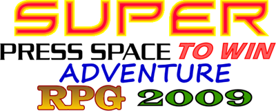 Super Press Space To Win Adventure RPG 2009 - Clear Logo Image