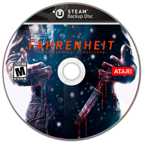 Fahrenheit: Indigo Prophecy Remastered - Fanart - Disc